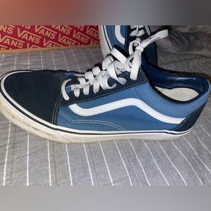 Vans Old Skool Mens 10.5 Navy